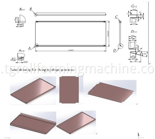 Shelf Baseplate Roll Forming Machine